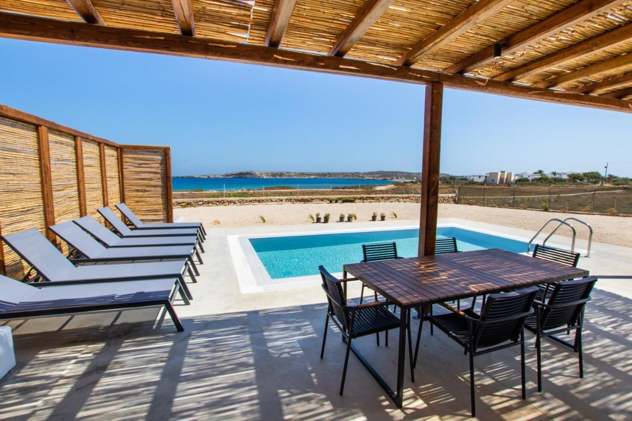 Cato Agro 5, Seafront Villa With Private Pool Afiartis 외부 사진